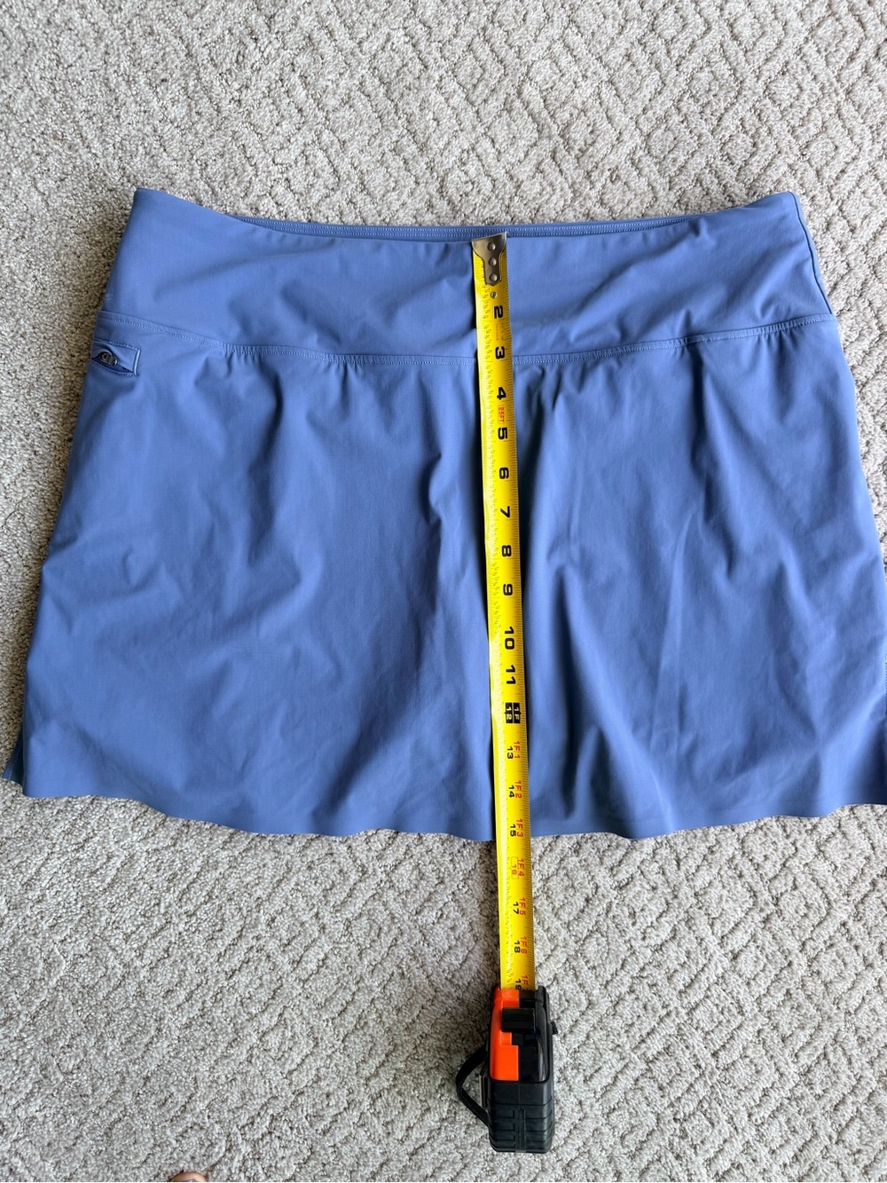 GREYSON WOLF LINKS JACQUARD TENNIS/GOLF SKORTS WOMENS INDIGO.  Size Large - Picture 5 of 8